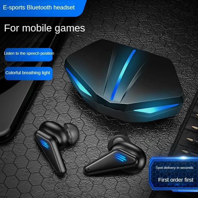

Игровая гарнитура TWS K55 с поддержкой Bluetooth и микрофоном