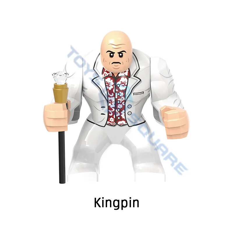 Конструктор Big Thanos Веном карнидж Халк ящерица райот Железный Патриот токсин