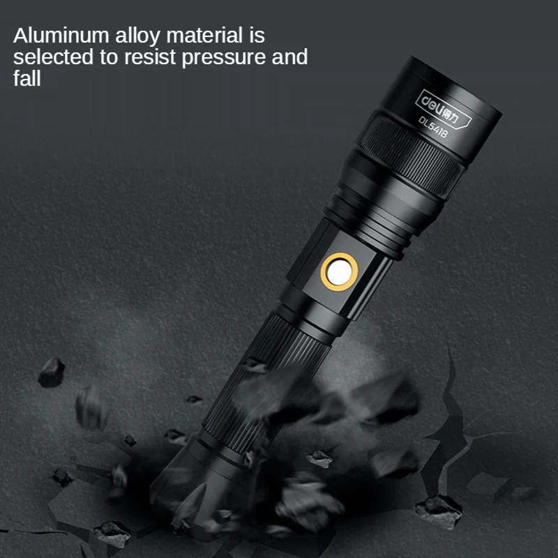 

Led Flashlight Ultra Powerful Rechargable Bicycle Lighting Strong Flashlight Underwater self defense lanterna camping flashlight