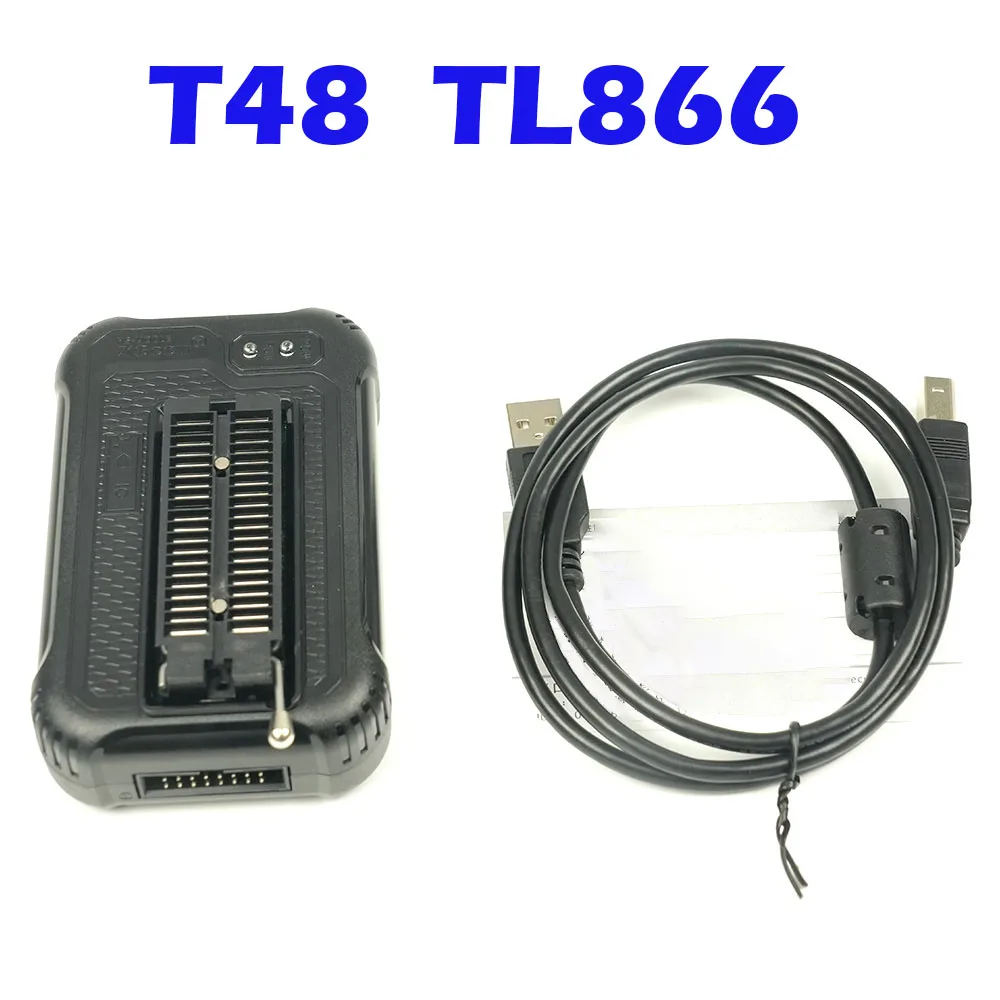 Фото Универсальный программатор T48 TL866II 3G, 42, адаптеры, поддержка 17386, IC SPI NAND EEPROM MCU PIC AVR №1