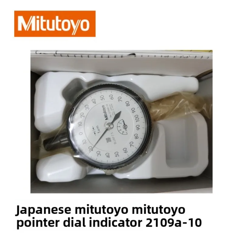 Фото Mitutoyo Japan Dial Gauge 2046AB Микрометр 2109AB-10 Диапазон измерения 0-1 мм/0,001 мм Инструменты №4