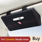 Держатель для очков магнитный автомобильный солнцезащитный козырек Чехол для очков солнцезащитный коробочка для Chevrolet Corvette Racing Stingray AStingray C7.R C6 C7 C8