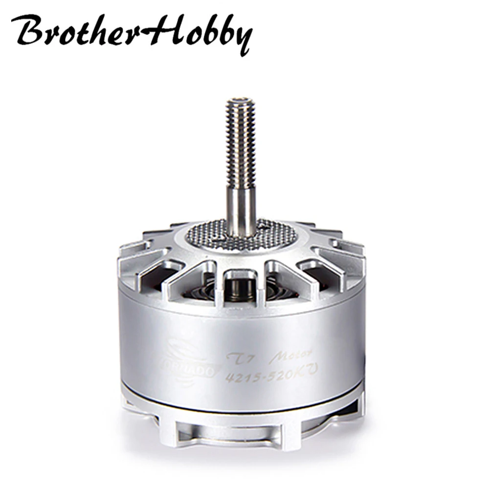 

Brotherhobby Tornado T7 4215 380KV 520KV 680KV 800KV Brushless Motor Titanium Alloy hollow shaft 6-12S for RC FPV X-CLASS Drone