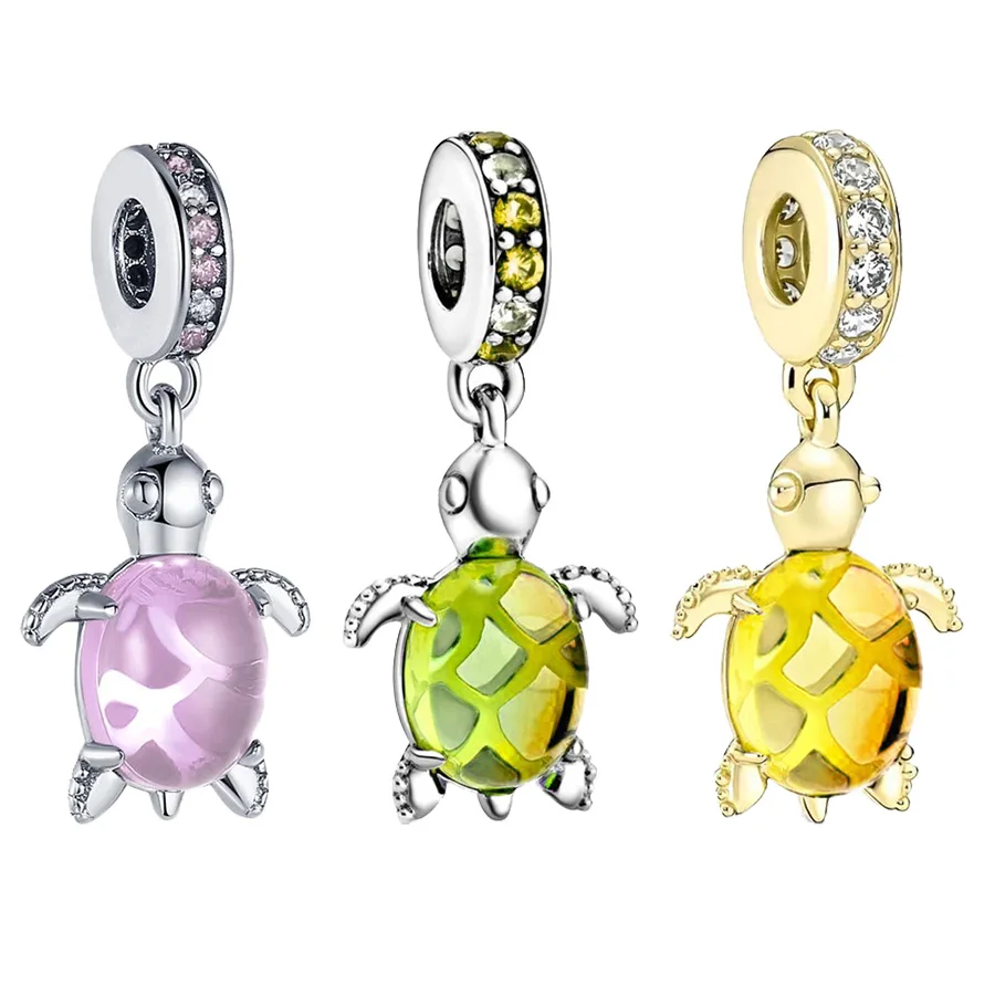 Новый муранское стекло морская черепаха несколько серий висячие подвески бусины