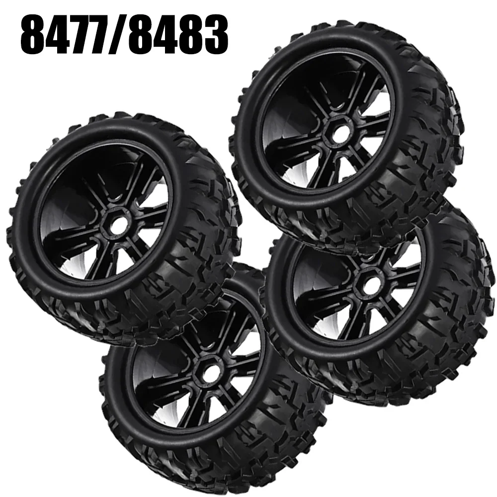 Набор колес для радиоуправляемых грузовиков 4 шт. 8477/8483 17 мм шестигранный масштаб