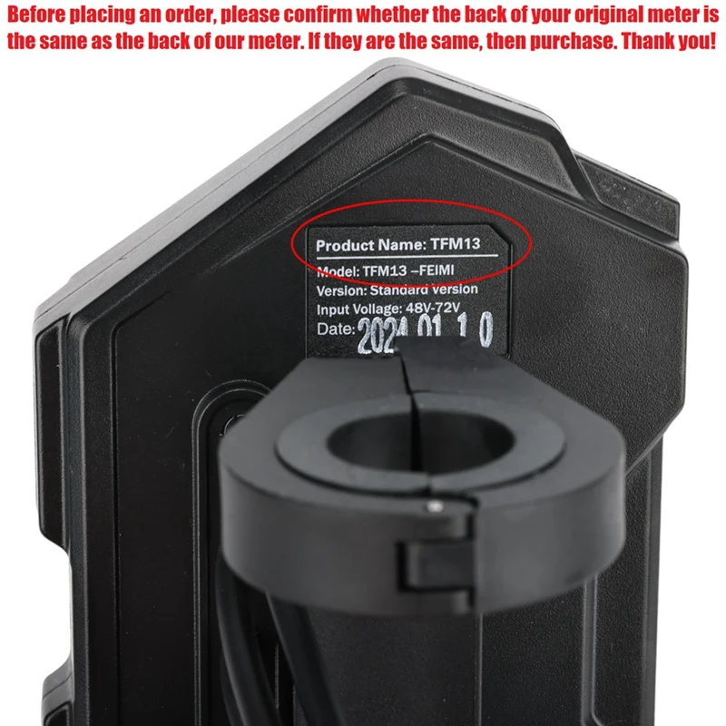 LCD Display Dashboard For KUGOO Kukirin G2 Max Pro Electric Scooter 4PIN TMF13 Digital Meter Parts