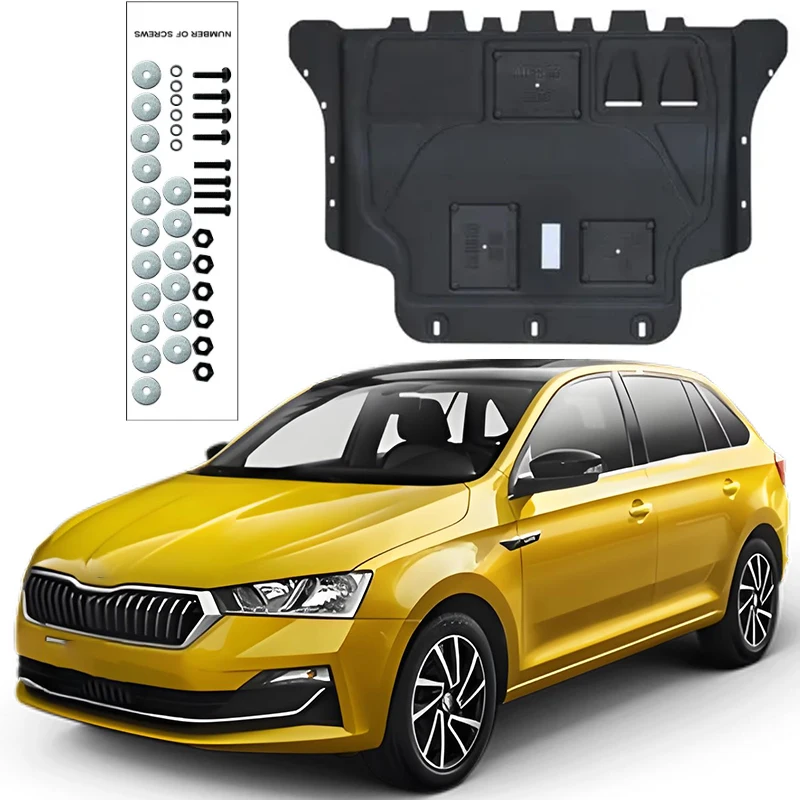 Щит от брызг под двигателем щит грязи крыло брызговик протектор для SKODA Spaceback