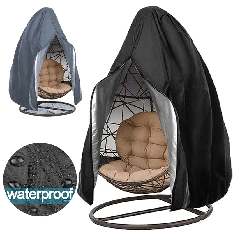 

Large Size waterproof Hanging Egg Chair Cover Waterproof Patio Swing Dustproof Chair Cover For Outdoors Garden Protective Case