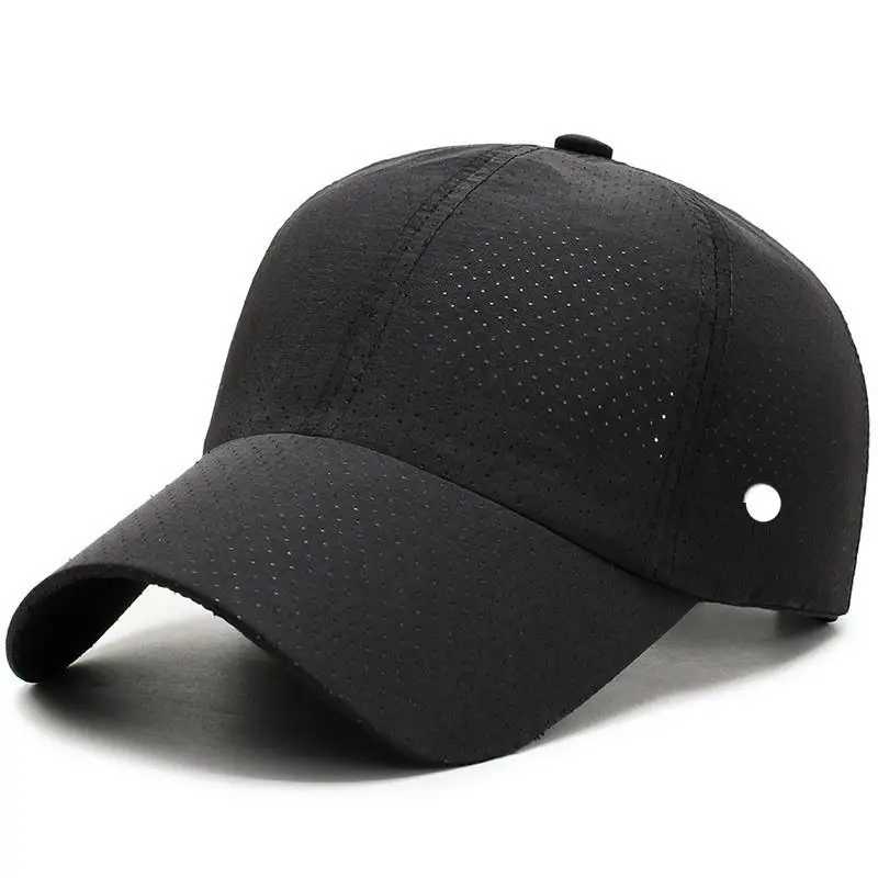 

LL Outdoor Baseball Hats Yoga Visors Ball Caps Canvas Small hole Leisure Breathable Fashion Sun Hat for Sport Cap Strapback Hat