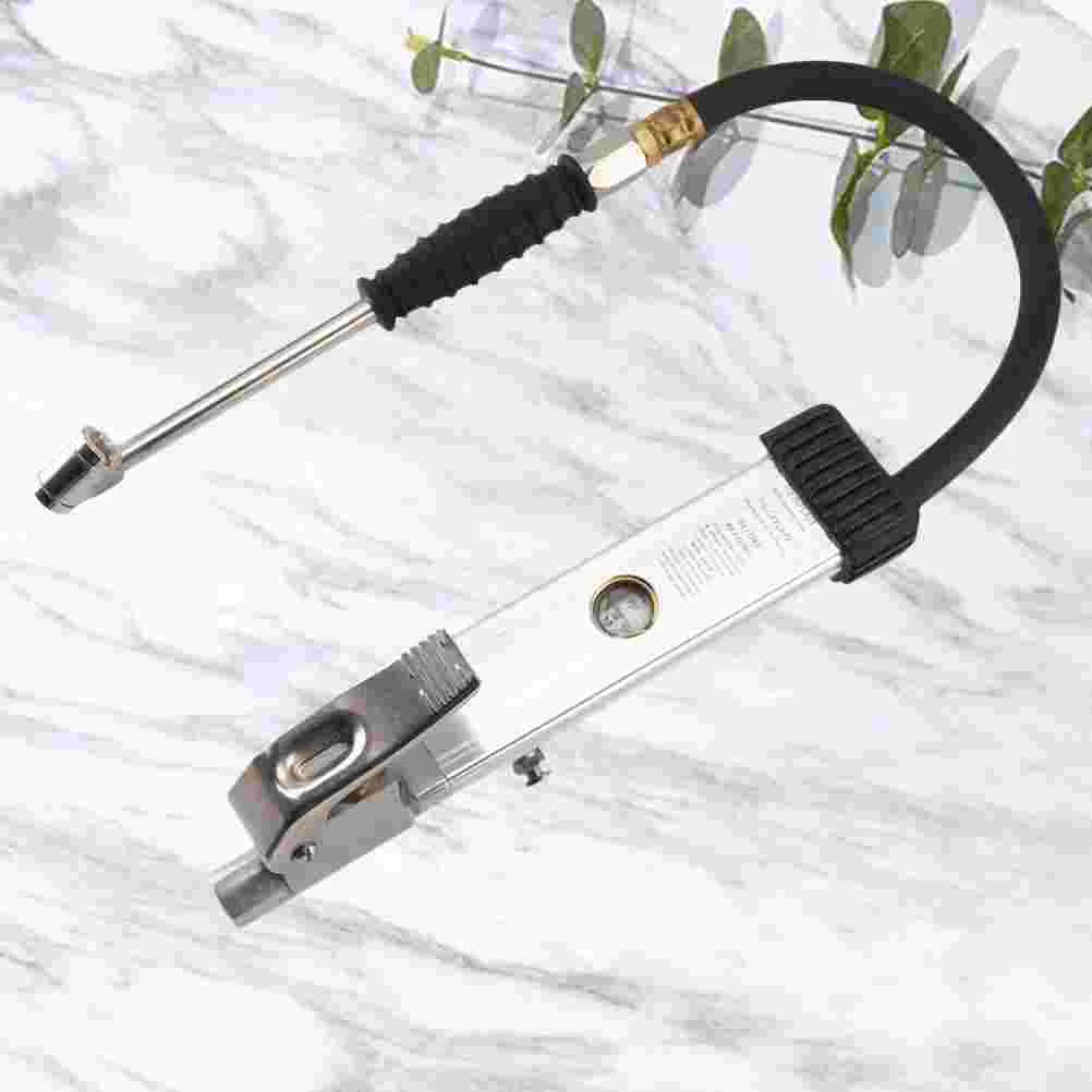 

1Pc Air Compressor Portable Practical Tire Pressure Gauger Inflator Pump for Tire