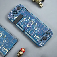 for nintend switch ns protective shell silicone game console split soft case cover ns tarot chess theme handle set accessories