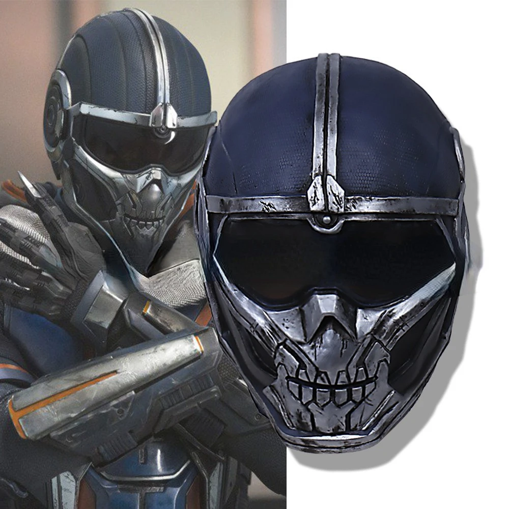 

Маска для косплея Черная Вдова Taskmaster супергерой Энтони Тони мастера латексная маска шлем аксессуары для костюма на Хэллоуин