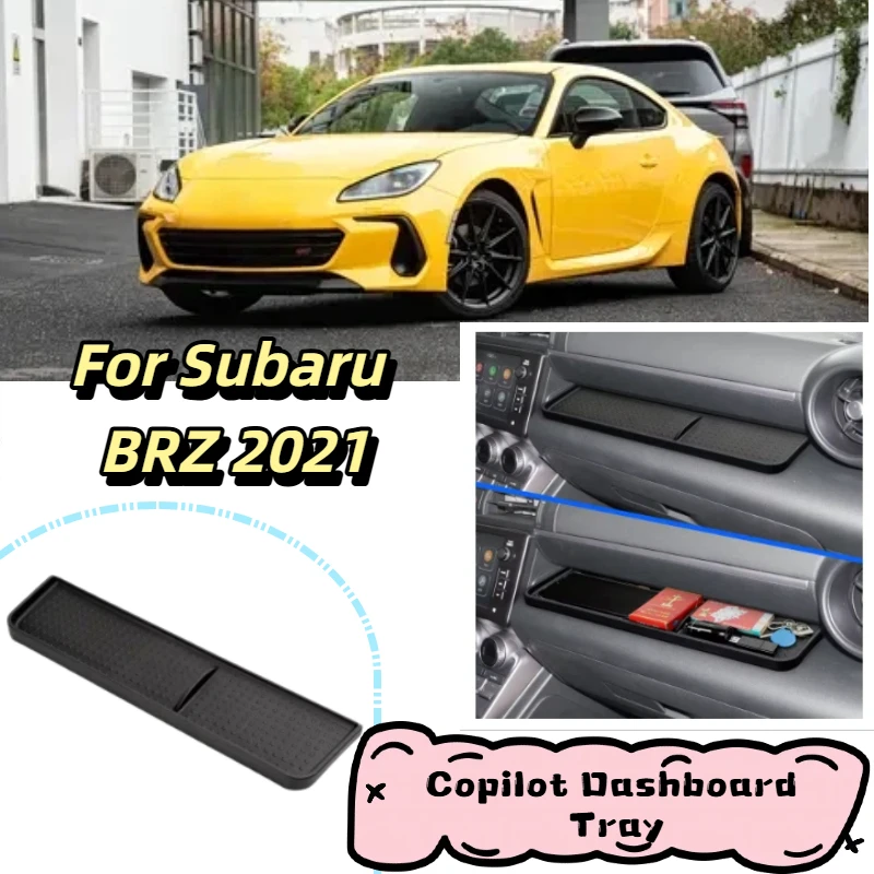 Фото Органайзер-ящик для хранения на приборную панель для Subaru BRZ 2021, аксессуары для салона автомобиля №1