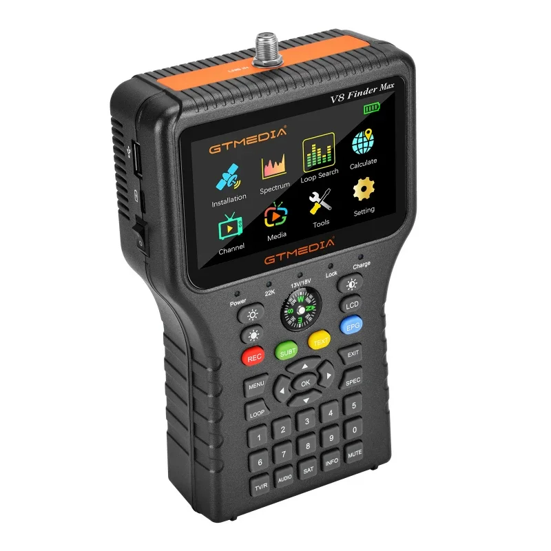 Фото V8 Finder Max Star Finder, DVB-S2X/S2/S, 2 4,3-дюймовых экрана №1