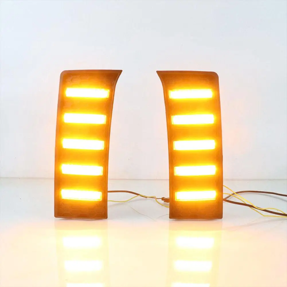 

2pcs DRL LED Daytime Running Light Fog Lamp ABS Housing+High Quality LED DC 12V Car Daytime Running Lights Waterproof