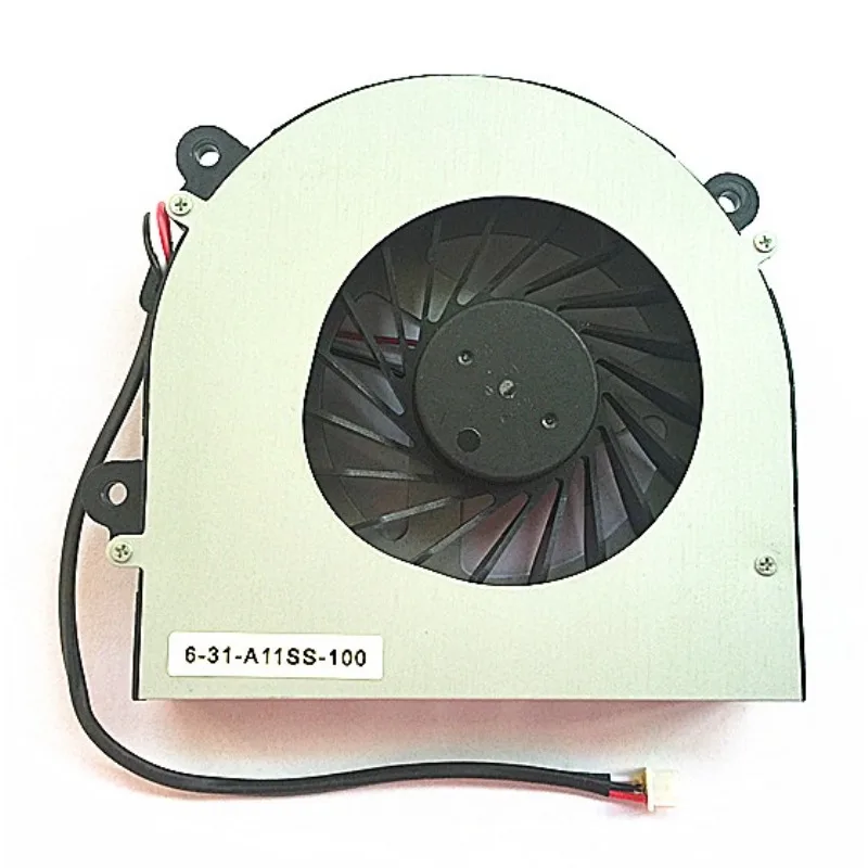 Новый вентилятор охлаждения ЦП для CLEVO W150 W150er W350 W350ETQ W370ET W370ETQ W230SS W230N K590S K660E K360E AB7905HX-DE3