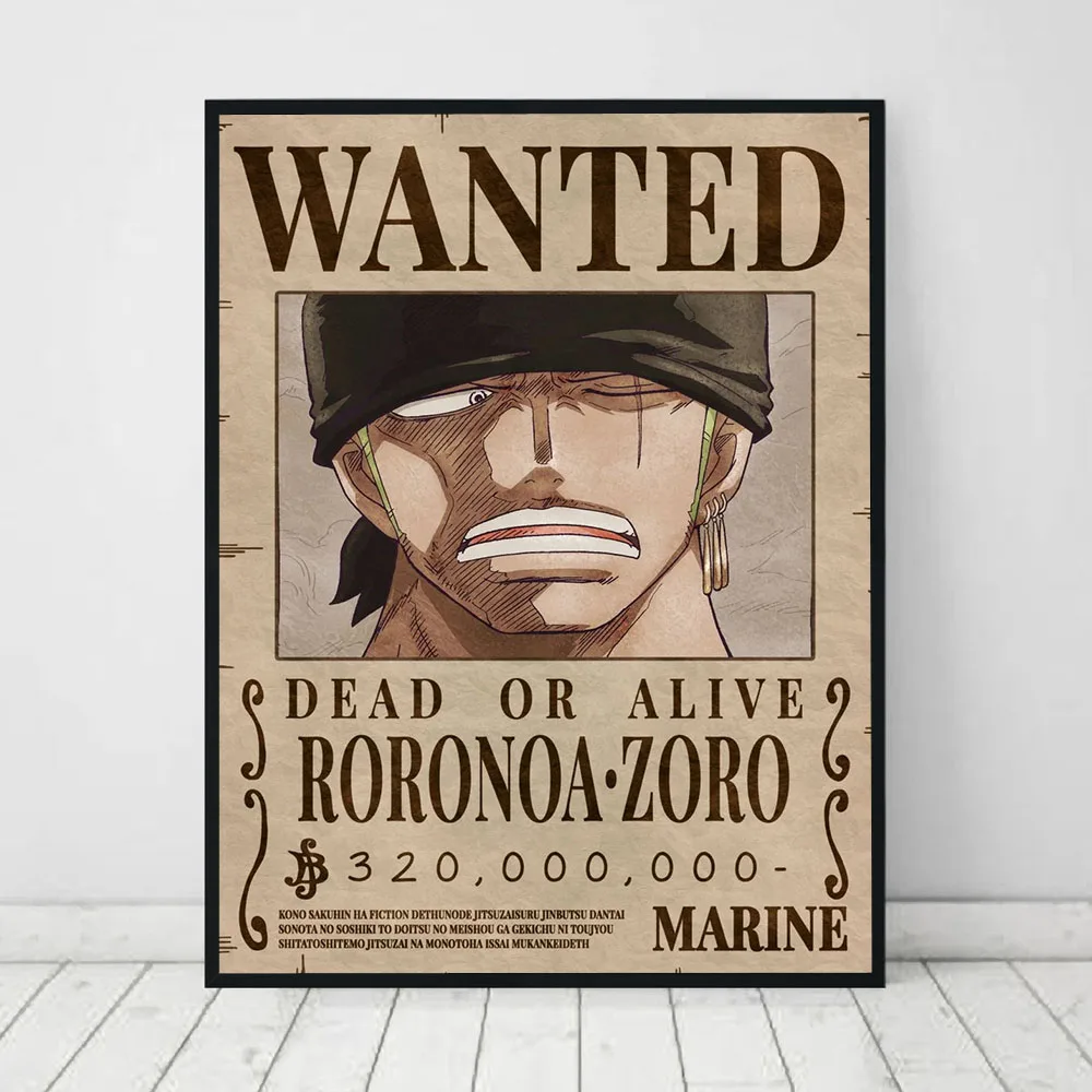 

Kids Room Art Mural One Piece Luffy Print Japanese Anime Poster Picture Nursery Canvas Painting Home Manga Decoration Cuadros