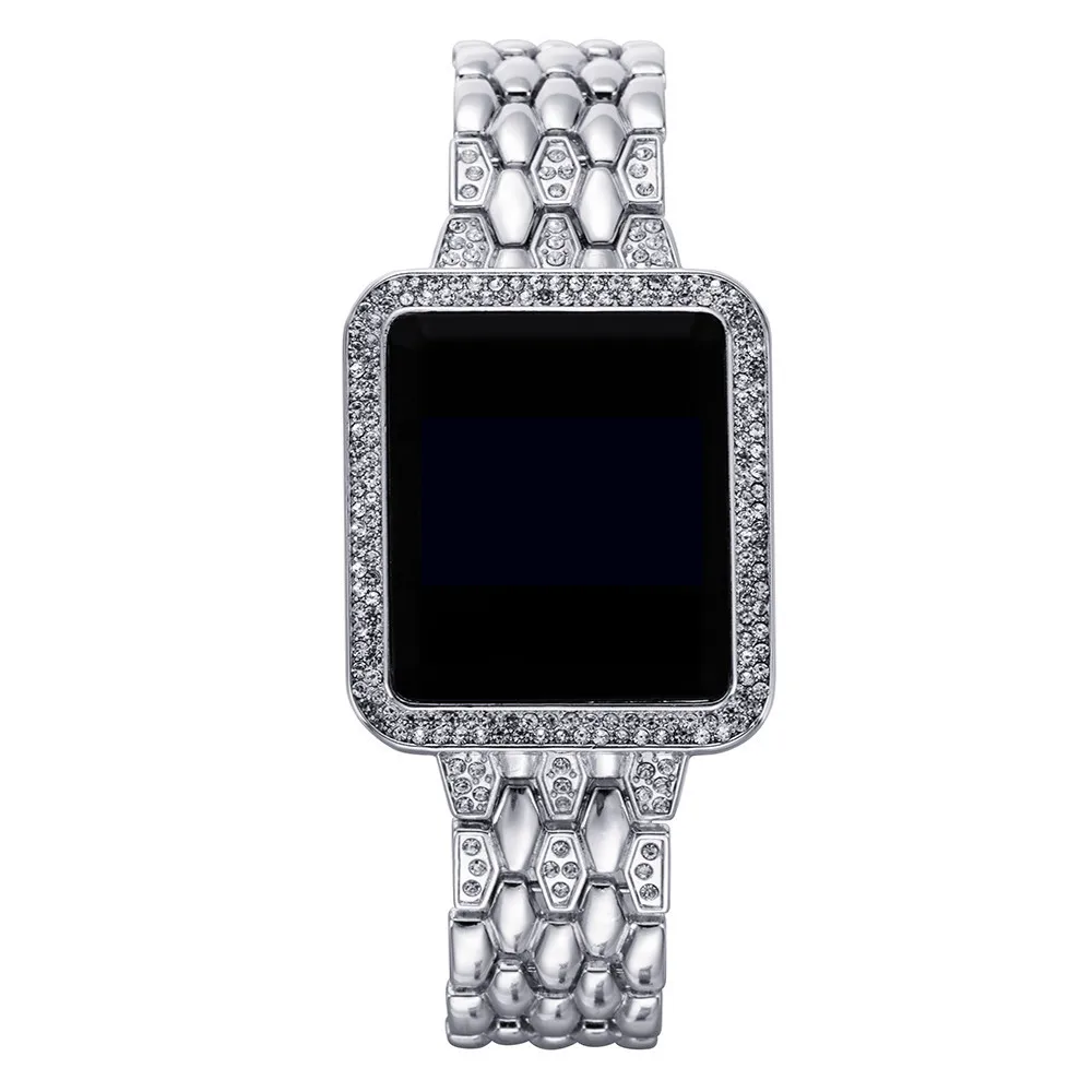 

Luxury Rhinestone Watch for Women Electronic LED Digital Wristwatch Fashion Dress Gold Sliver Ladies Watches Clock montre femme