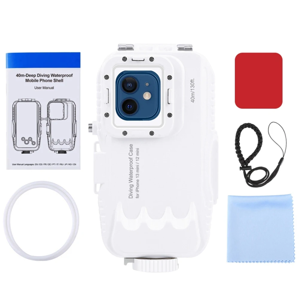 

Cases Underwater Waterproof Cover Protector with Lanyard Supplies