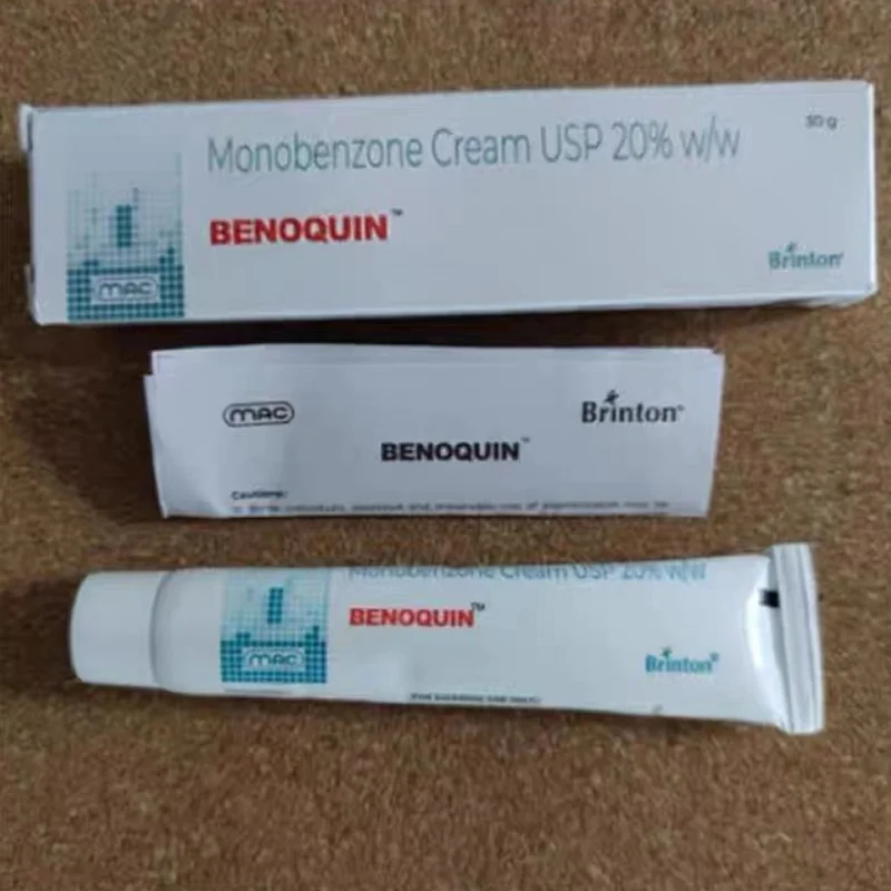 

30g Monobenzone Cream Whitening Decolorizing Cream 20% Spot Genuine Mono Benzo BB Bleaching Cream Hand Cream