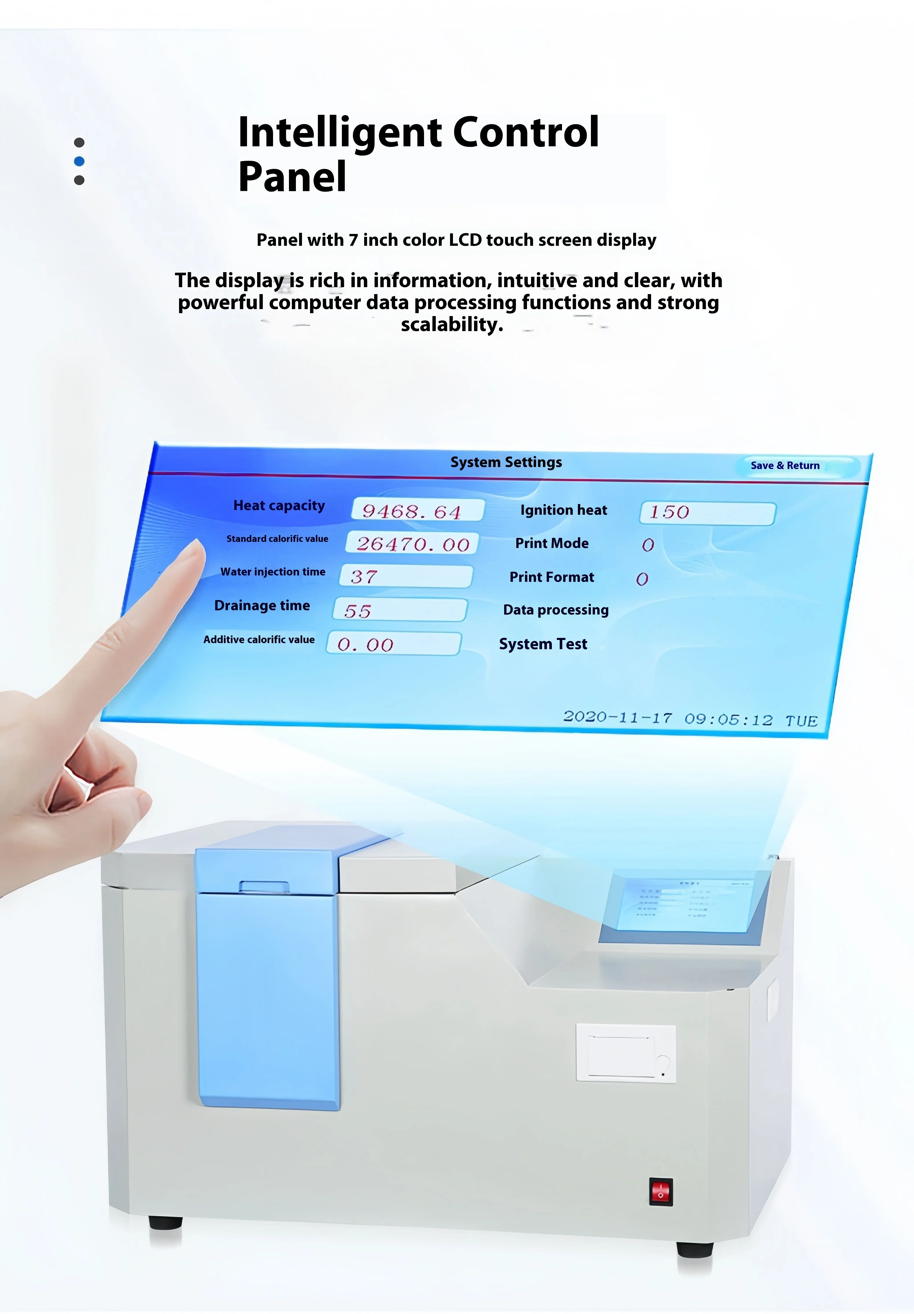 Автоматическая калориметр-бомба Isoperibol Calorimeter