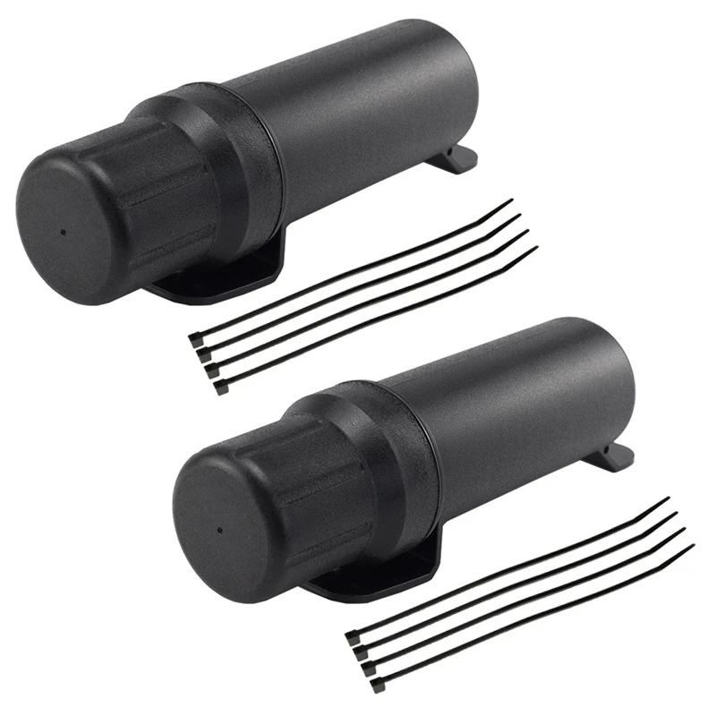 

2X Motorcycle Accessories Waterproof Tool Tube Gloves Raincoat Storage Box Universal For Honda Yamaha Kawasaki