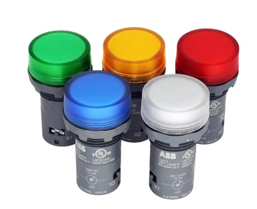 (2 шт.) Оригинальная лампочка с идентификатором 22 мм 24 В переменного тока