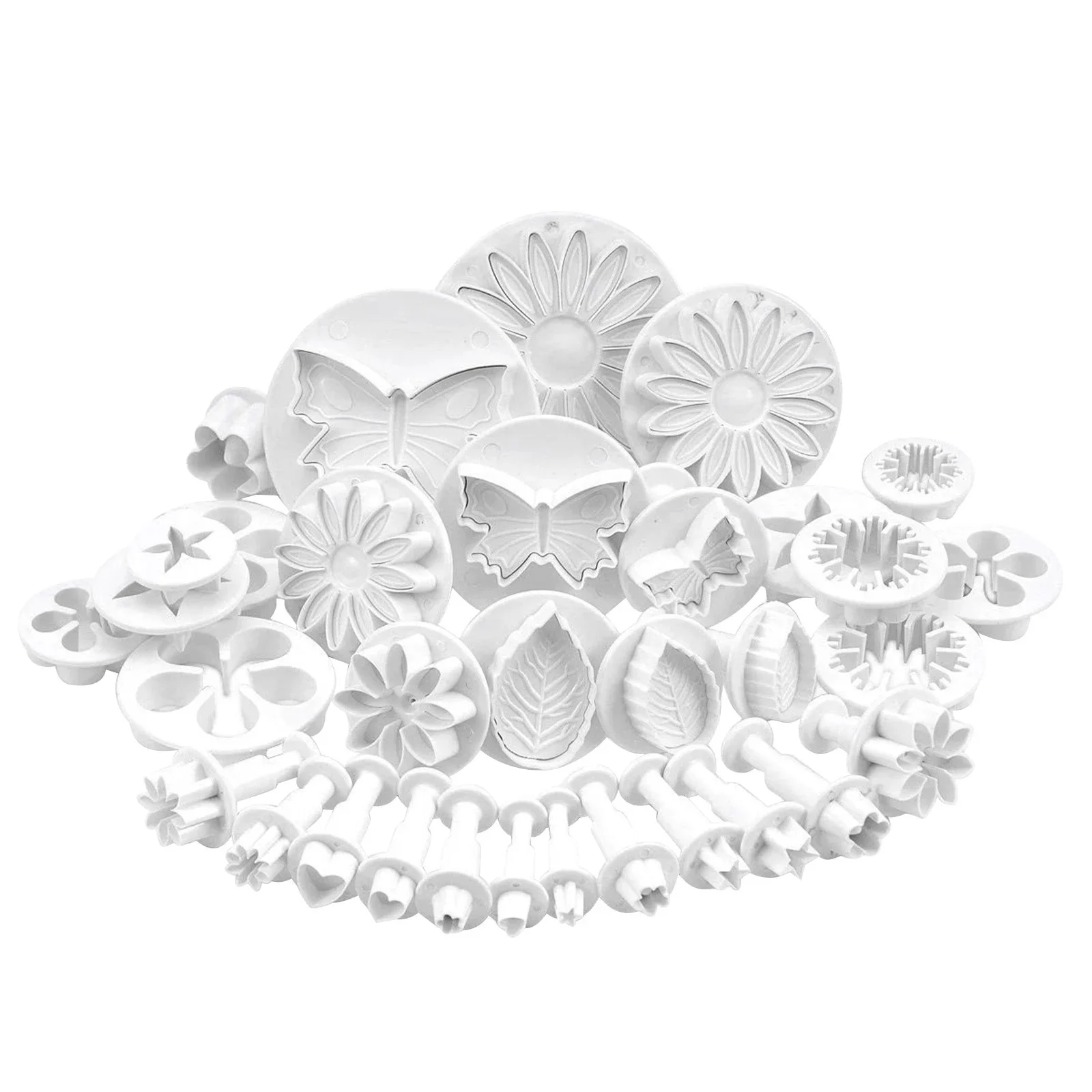 33pcs/set Embossing Mold Full Set For Baking Cake Decorating Tools Kitchen Pastry Accessories Utensils |