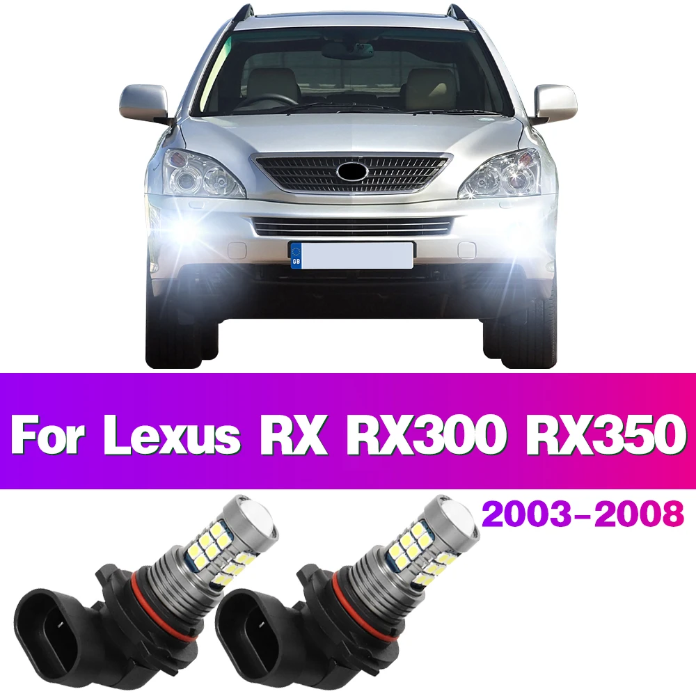 

2 шт., автомобильные лампы для Lexus RX RX300 RX350 9006 2003 2004 2005 2006 2007