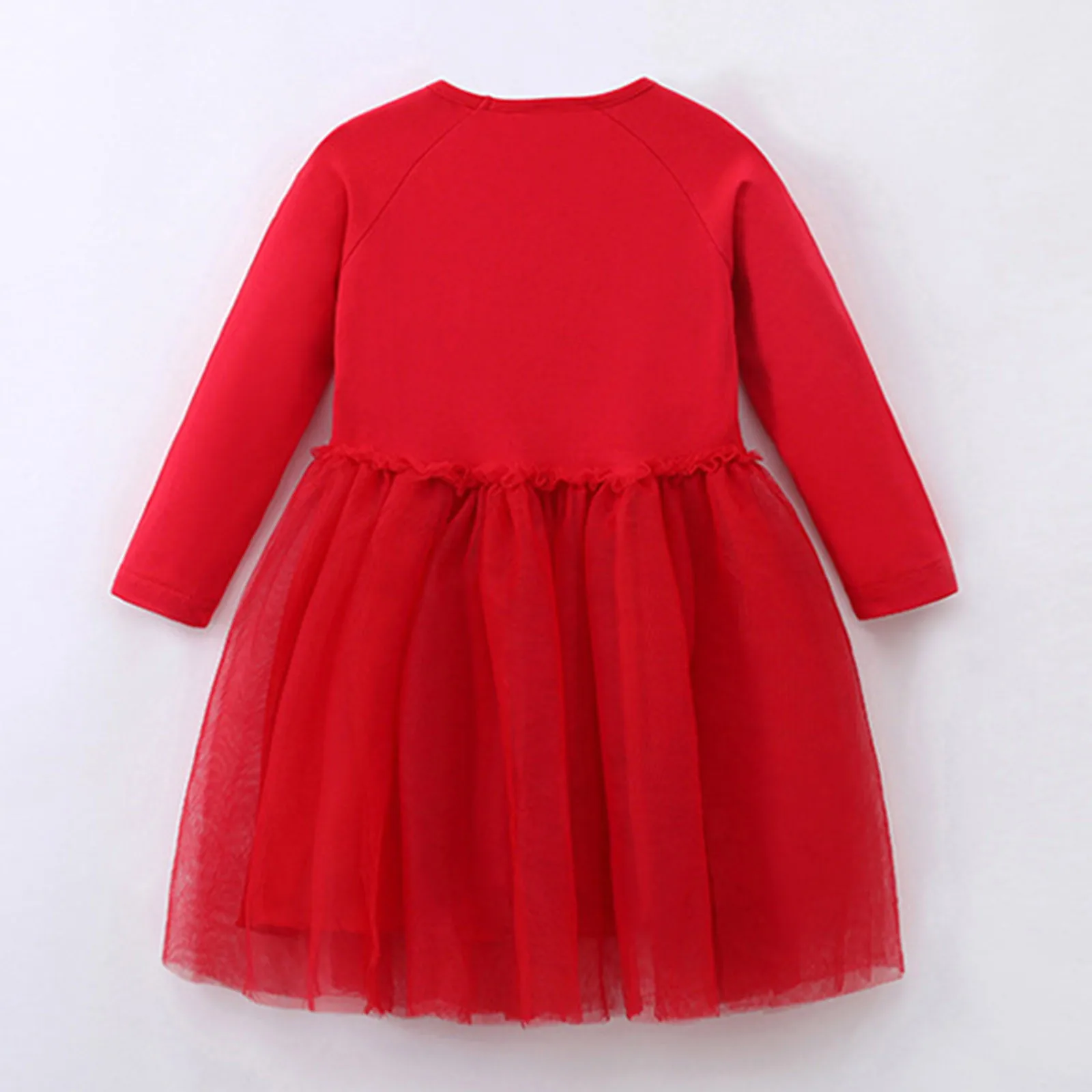 Рождественское новогоднее праздничное платье для маленьких девочек