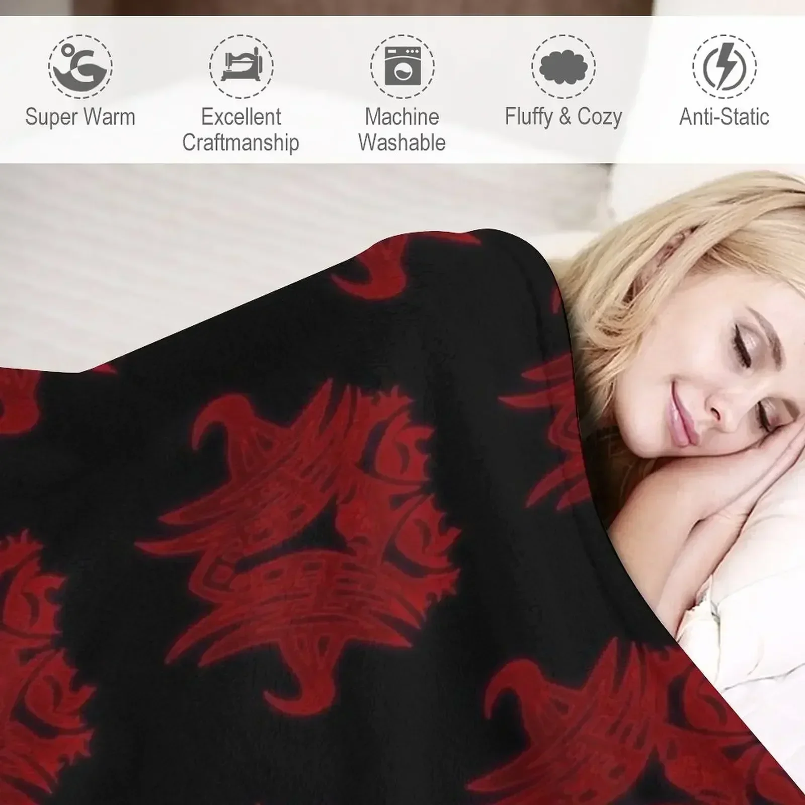 Одеяло Emet Selch glyph диван-кровать для декоративных одеял диванов