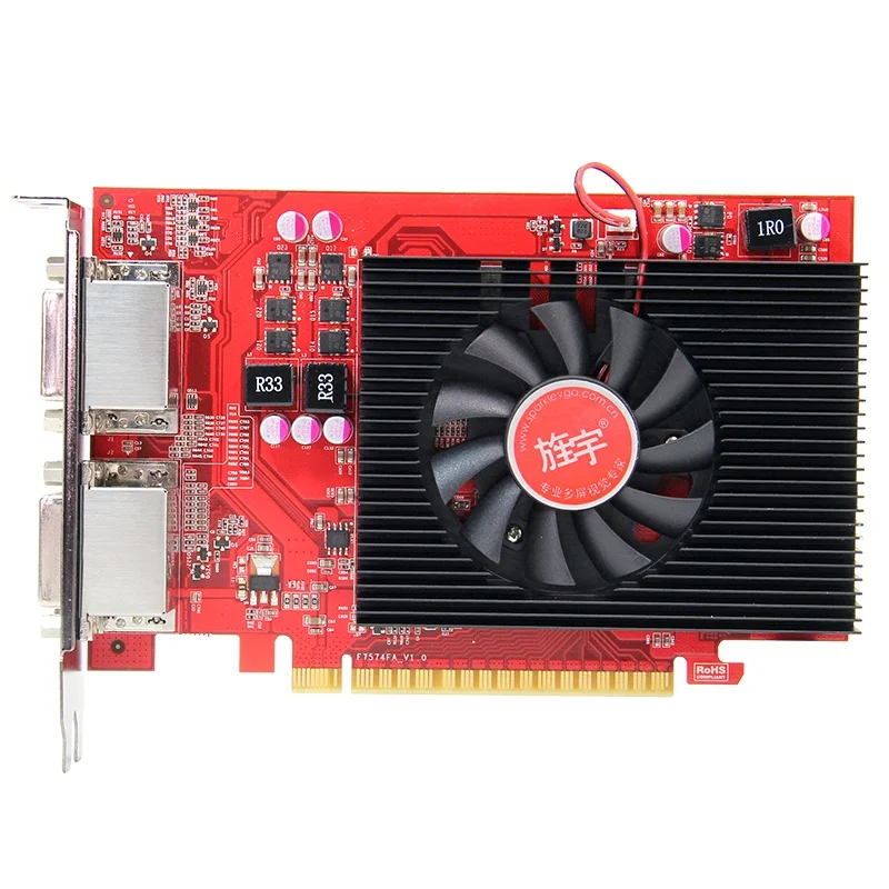 

Видеокарта NVIDIA GT740 4DVI, Мультиэкран, встроенный интерфейс прямого вывода, 4 экрана без передачи данных