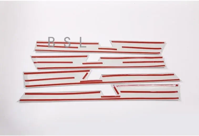 Аксессуары 4 шт. отделка под дерево для Toyota Land Cruiser Prado FJ150 150 2010-2018