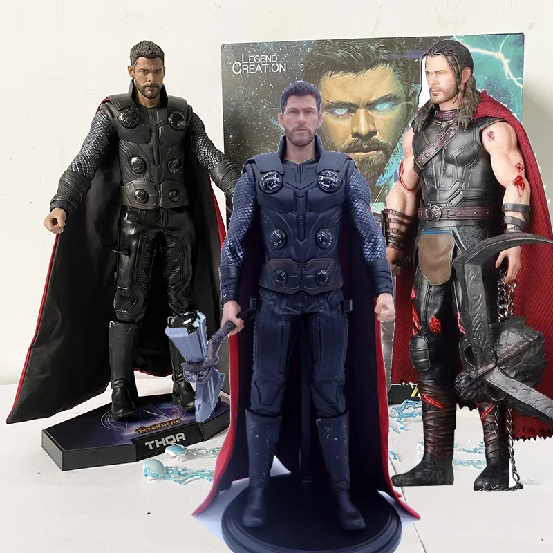 

HC Empire Crazy Toys Thor Action Figure Super Hero Movable Model Toy Doll Gifts Collection Figure 12 inch