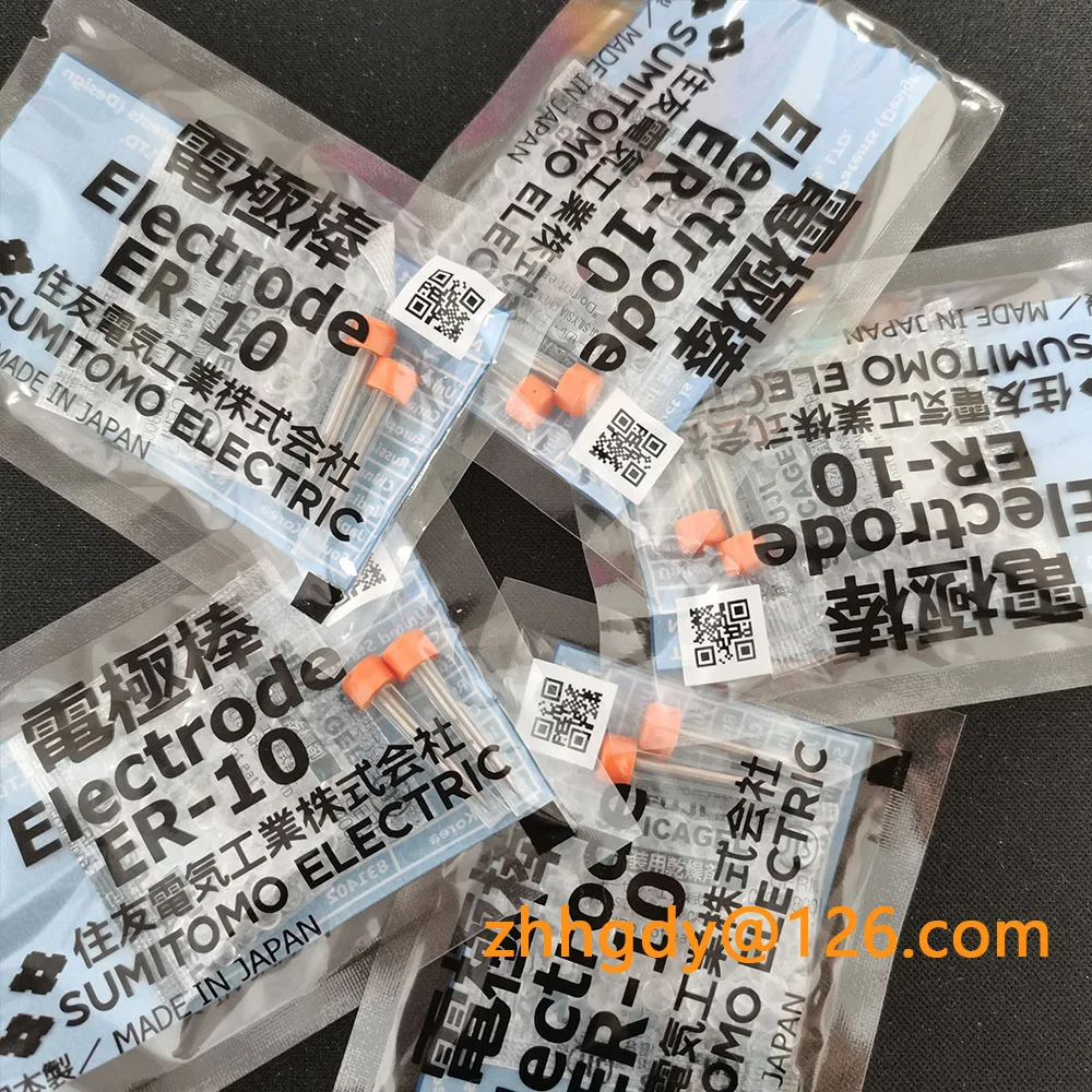 5 pairsER-10 Electrode Sumitomo T-39 Type-66 T-81C 82C Z1C 71C TYPE-81M12 T-400/600CFiberFusionSplicerWeldingElectrodesRod ER-10