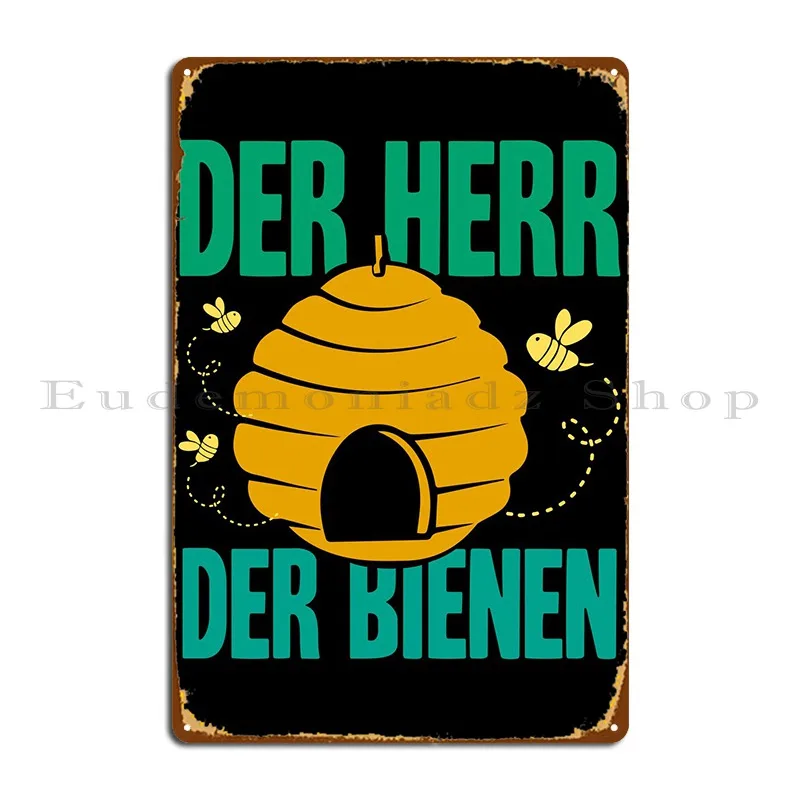 

Металлический плакат пчеловод пчеловодство Bee, Настенный декор для гаража, создание на заказ, роспись, оловянный плакат