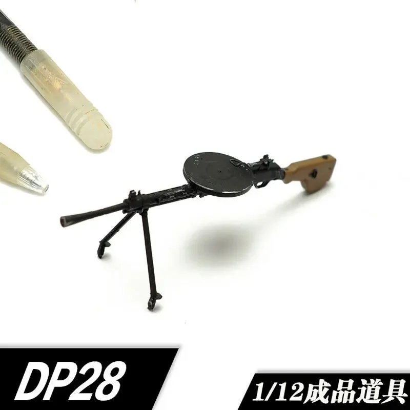 1/12 масштаб солдат реквизит аксессуары модель DP28 для 6 &quotфигурки Куклы