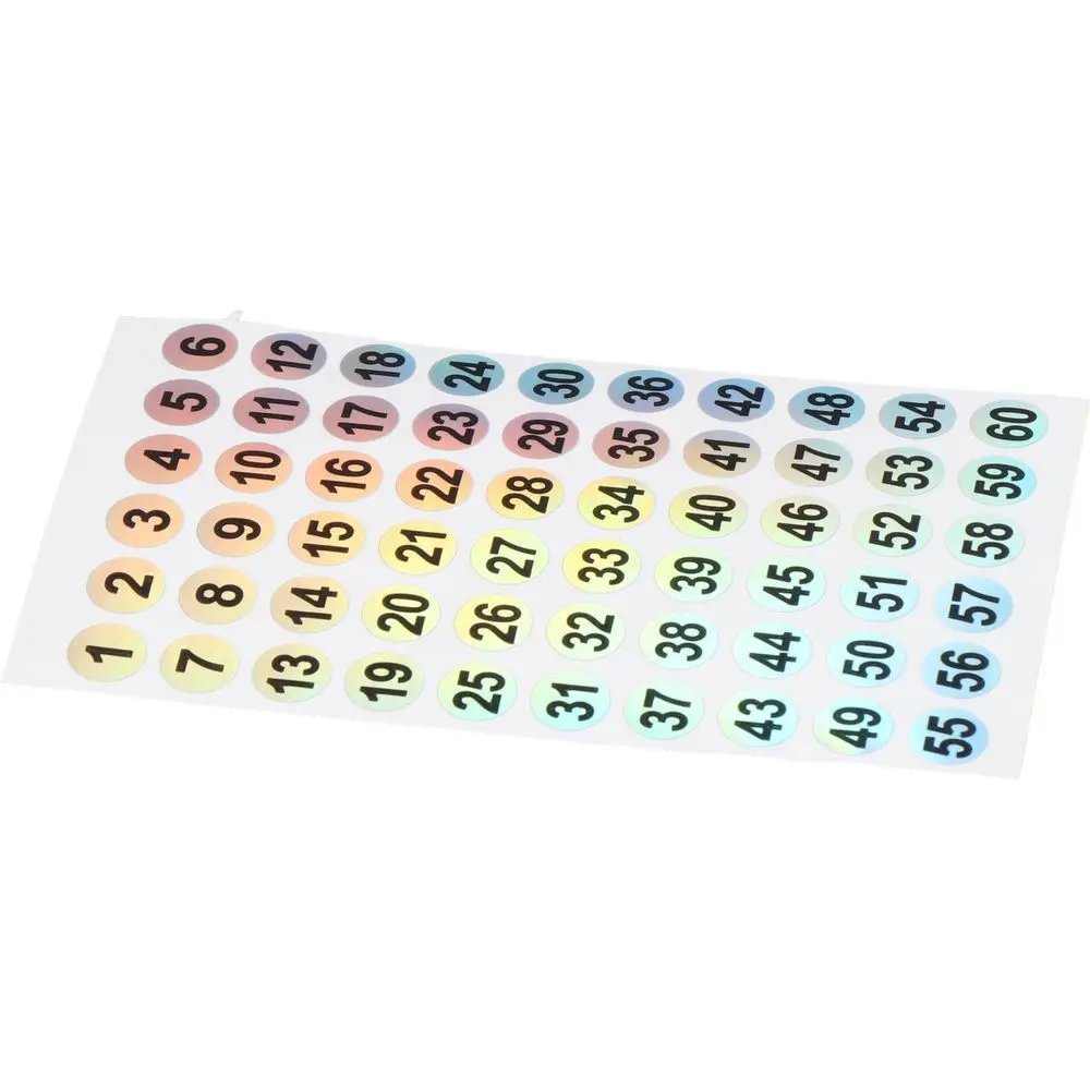 Наклейки с цифрами 10 листов 0 39 дюйма от 1 до 300