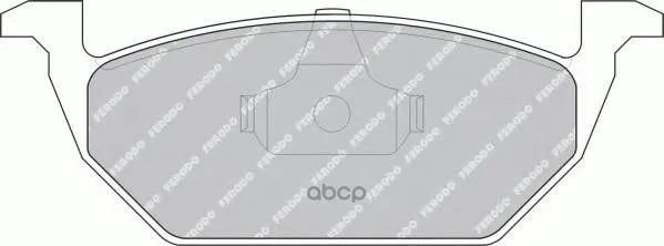 КОЛОДКИ ТОРМОЗНЫЕ FERODO арт. FDB1094