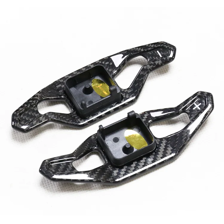 2 шт. рычаги руля из углеродного волокна для Audi S RS SQ Q 3 4 5 6 7 8