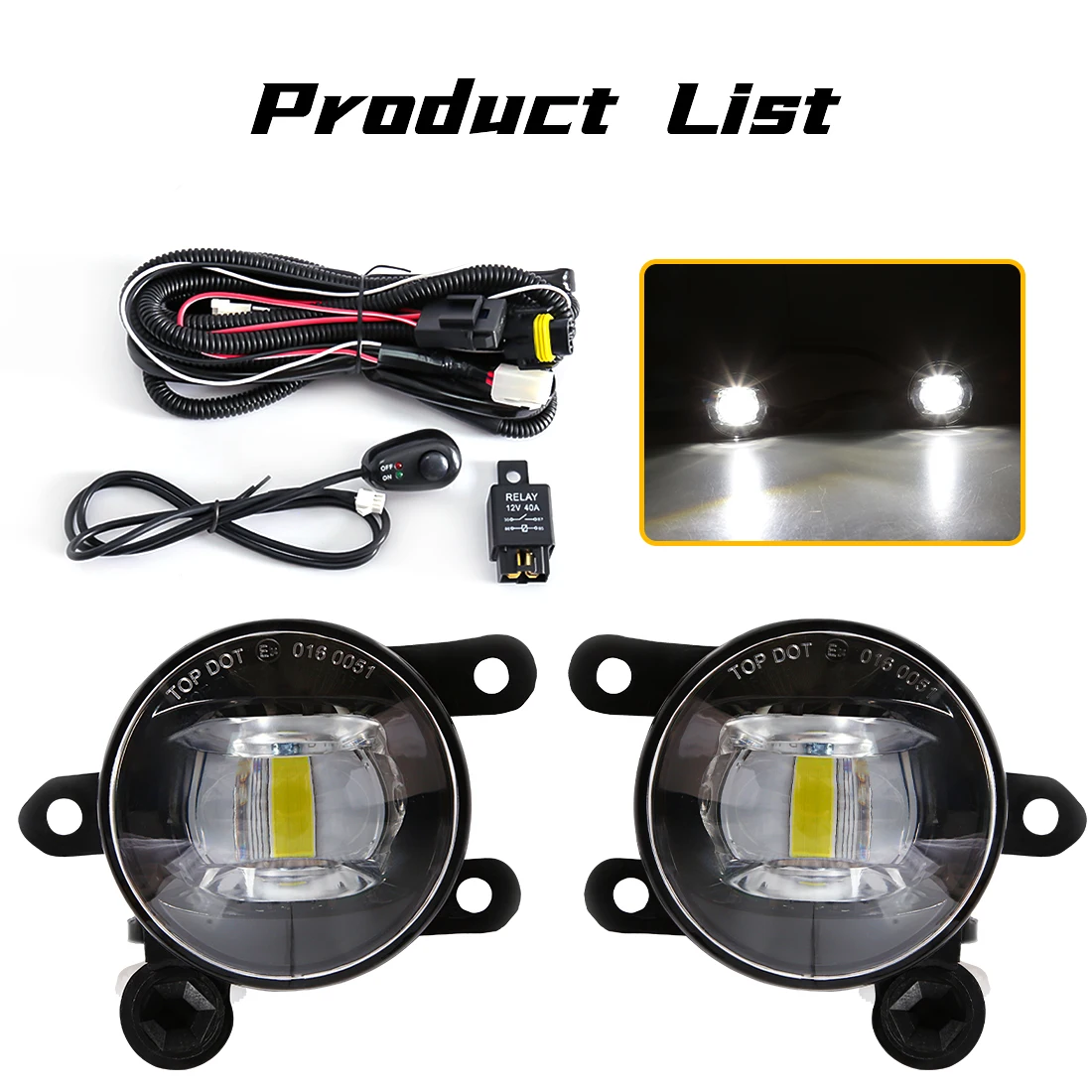 

Фонарь противотуманный для Ford Bronco Sport 2021 2022 Ranger Raptor 2022 2023 ESCAPE 2024 2023