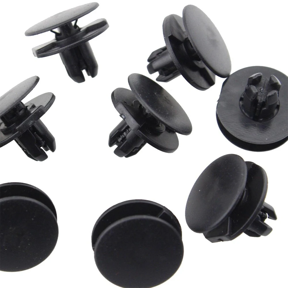 

100Pcs Rivet Retainer Plastic Car Fastener Clip Auto Bumper Fender Push Type Fixing Clips For Acura 91501-TRO-003
