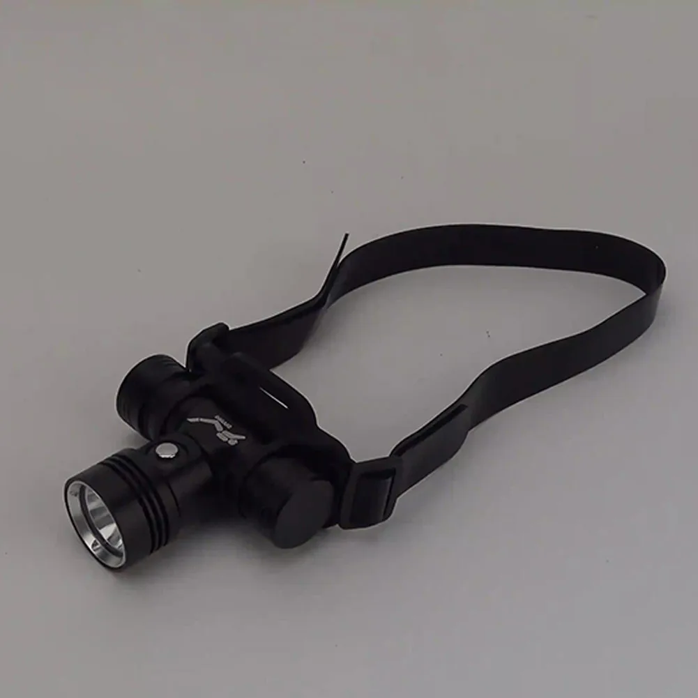 

Durable Diving Headlight Outdoor Headlamp Aluminum Alloy Battery Charger Not Included Field Equipment Flashlight Torch