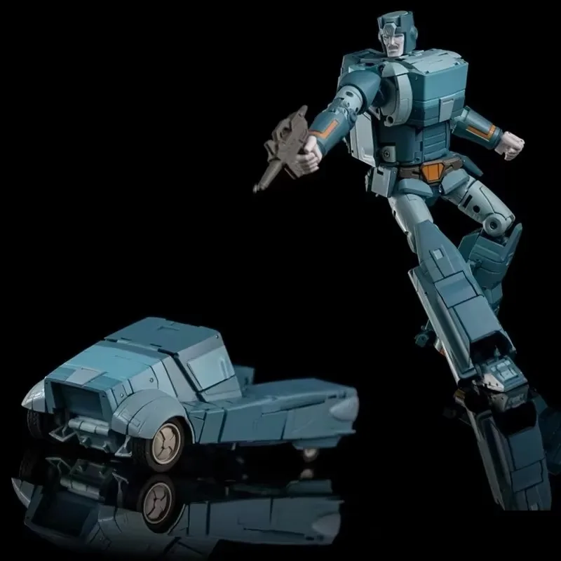Фото Коллекционная модель робота-меха X-Transbots MX-11 Locke 3rd Scale с аксессуарами и сменными лицевыми панелями №1