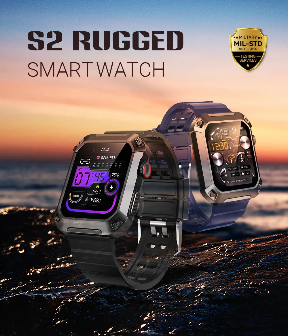 

S2 Smart Bracelet Call Heart Rate Blood Pressure Blood Oxygen Electronic Watch Phone Alert S2 Smart Watch