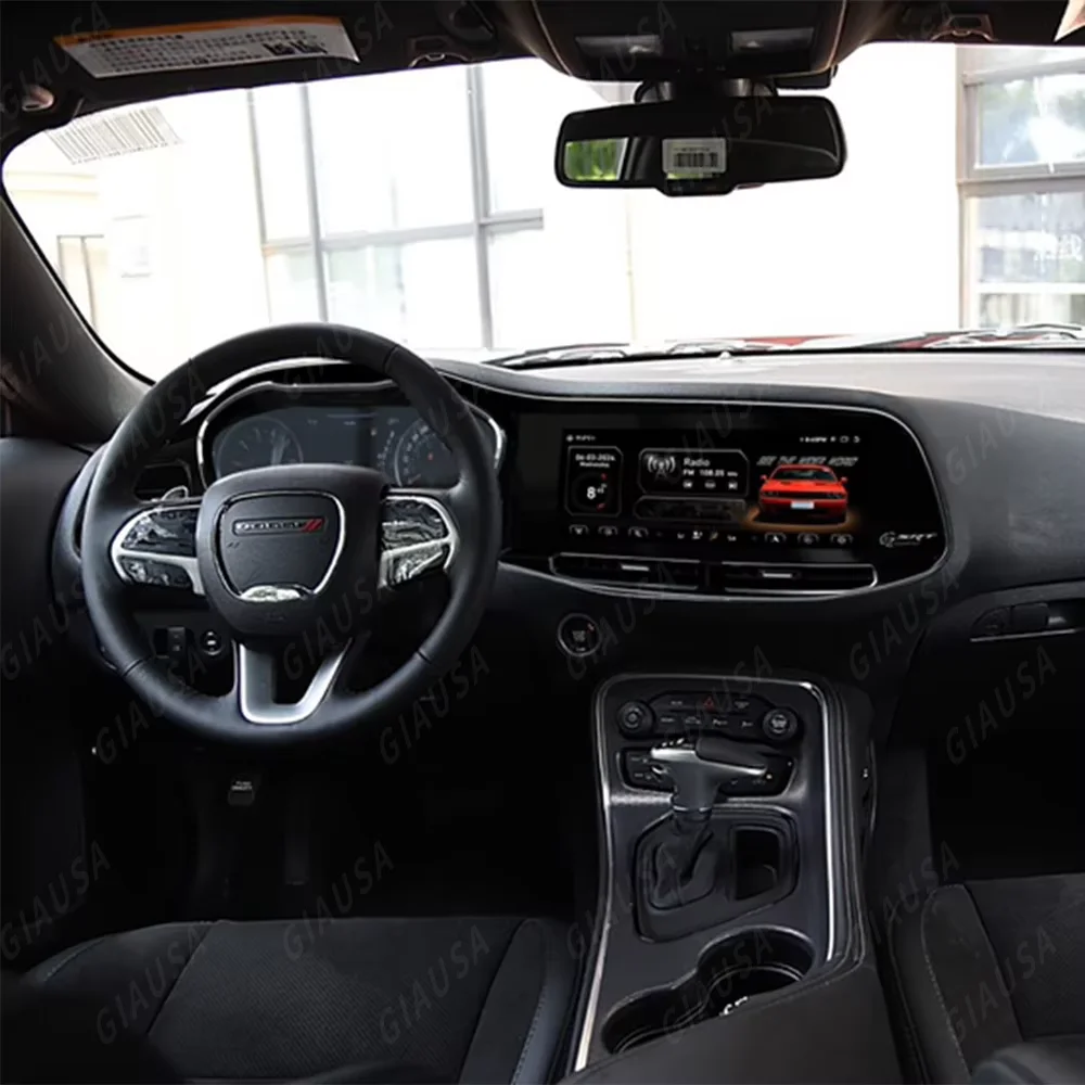 12,3-дюймовый мультимедийный проигрыватель с сенсорным экраном, CarPlay, Android, GPS-навигацией и 4G для Dodge Challenger SRT Hellcat 2010-2023 (art.: 3920db14dd232) - 3920db14dd232