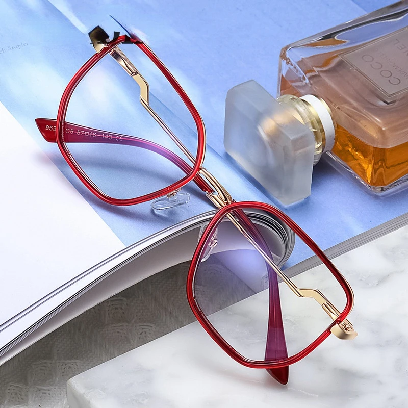 

MYALICE TR90 Round Shape Bluelight Glasses Women Fashion Wear Eyeglasses Men Anti Blue Light Glasses Watch TV Play Computer