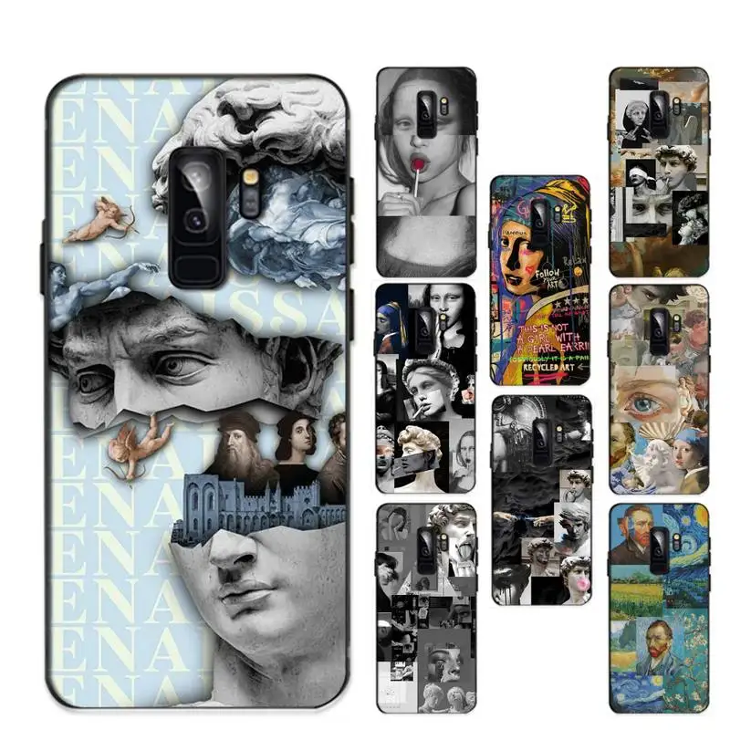 

funny david mona lisa paintings Phone Case For Samsung Galaxy S 20lite S21 S21ULTRA s20 s20plus for S21plus 20UlTRA