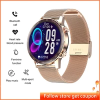 1 28 inch smartwatches ak25 smart watch men womens wristwatch bluetooth call fitness bracelet female health heart rate monitor