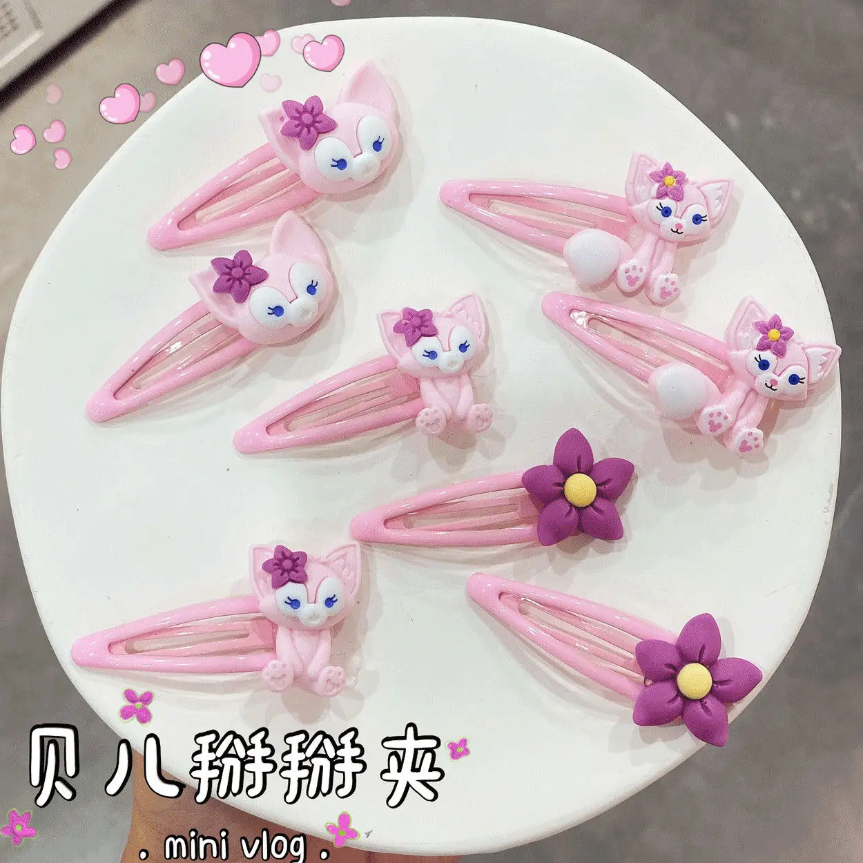 

NEW Sanrio Anime Cartoon Cute Hair Accessories Lovely Headband Barrettes Ponytail Holder Duckbill Clip Hairpin Bangs Clip Gifts